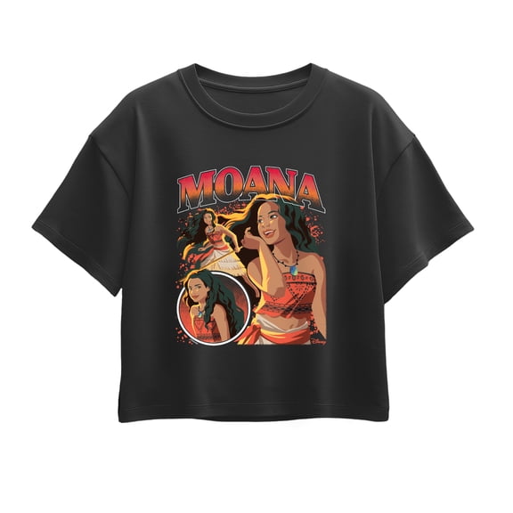 Moana Live Action - Portrait - Youth Girls Boxy T-Shirt