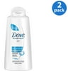 Dove Daily Moisture Therapy Shampoo 25.4 oz (Pack of 2)