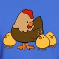 thumbnail image 3 of CafePress - Chicken With Baby Chicks T Shirt - Men's Classic Graphic Cotton T-Shirt, 3 of 4