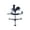 I, variant on 50×30 Cm Stainless-Steel Rooster Weather Vane for House, Garden, Barn Or Cupola, Decorative Wind Direction Indicator with Mounting Bracket, Rustic Outdoor Yard Art Gift Harlik