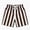 R113-Brown, variant on Classic Shorts for Boys Striped Elastics Waist Casual Shorts Sportswear Lightweight Athletic Bottoms Summer Pull on Shorts 11-12 Years