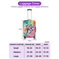 thumbnail image 5 of Funny Watercolor Adorable Pitbull Peeking Through Torn Paper Effect Travel Luggage Cover Terrier Dog Lover Suitcase Dust Protective Decor - 00026, 5 of 5