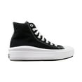 thumbnail image 2 of Converse Chuck Taylor All Star Move Women's Laceup Canvas Platform Sneakers (Black White, US 10), 2 of 5