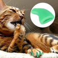 thumbnail image 2 of AVEKI CAT Nail Cover KIT Soft PVC WRAP Grooming Set Decoration Green Purple (L) 0516M, 2 of 8