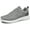 Grey, variant on Mens Walking Shoes Non Slip Running Shoes Lightweight Tennis Shoes Breathable Workout Shoes Comfortable Fashion Sneakers Black Size 6.5