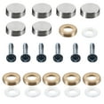 thumbnail image 2 of 24 tornillos de acero inoxidable para espejos, para publicidad, decorativos., 2 of 7