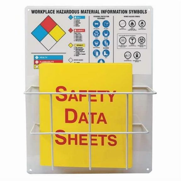 Accuform RTK/WHMIS/SDS Centre Board Kit,20x15 In ZRS349