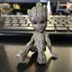 thumbnail image 5 of Postura sentada Grute versión de bolsillo de figura de árbol bebé modelo Galaxy Guard hecho a mano juguete en maceta de madera brasileña, 5 of 6