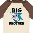 thumbnail image 4 of Inktastic Big Brother Shark Boys Long Sleeve Baby Bodysuit, 4 of 5
