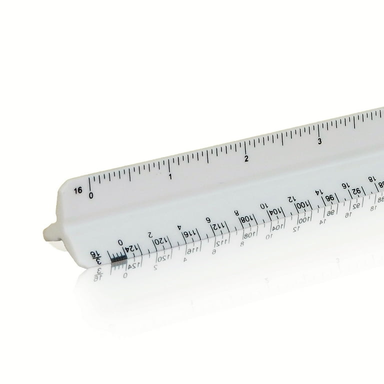 Mr. Pen- Ruler, 6 inch Ruler, Pack of 3, Clear Ruler, Plastic Ruler, Drafting Tools, Rulers for Kids, Measuring Tools