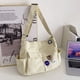 thumbnail image 5 of Bolso Mensajero Gran Capacidad Bsvklp con Insignias Múltiples en El hombro para Viajes y oficina, 5 of 9