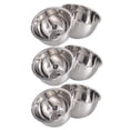 thumbnail image 1 of Yuarrent Tazón de acero inoxidable Tazón de cocina Tanque de condimento y Tazón para batir huevos de fideos Tazón de ensalada espesado para el hogar Mostrada Yuarrent HA018787-00, 1 of 1