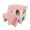Pink, variant on Hamster Hideout House with Ladder Ventilated Design Double Layers Hedgehog Chinchilla Villa Living Hut Pet Supplies