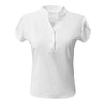 thumbnail image 5 of OSOLU Loose Casual O-Neck Solid Color T-Shirt Short Sleeve Tshirts Tee For Women Boho Dailywear, 5 of 5