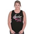 thumbnail image 5 of Sucker For Love Funny Valentines Day Tank Top Tee Shirt Women Brisco Brands S, 5 of 6