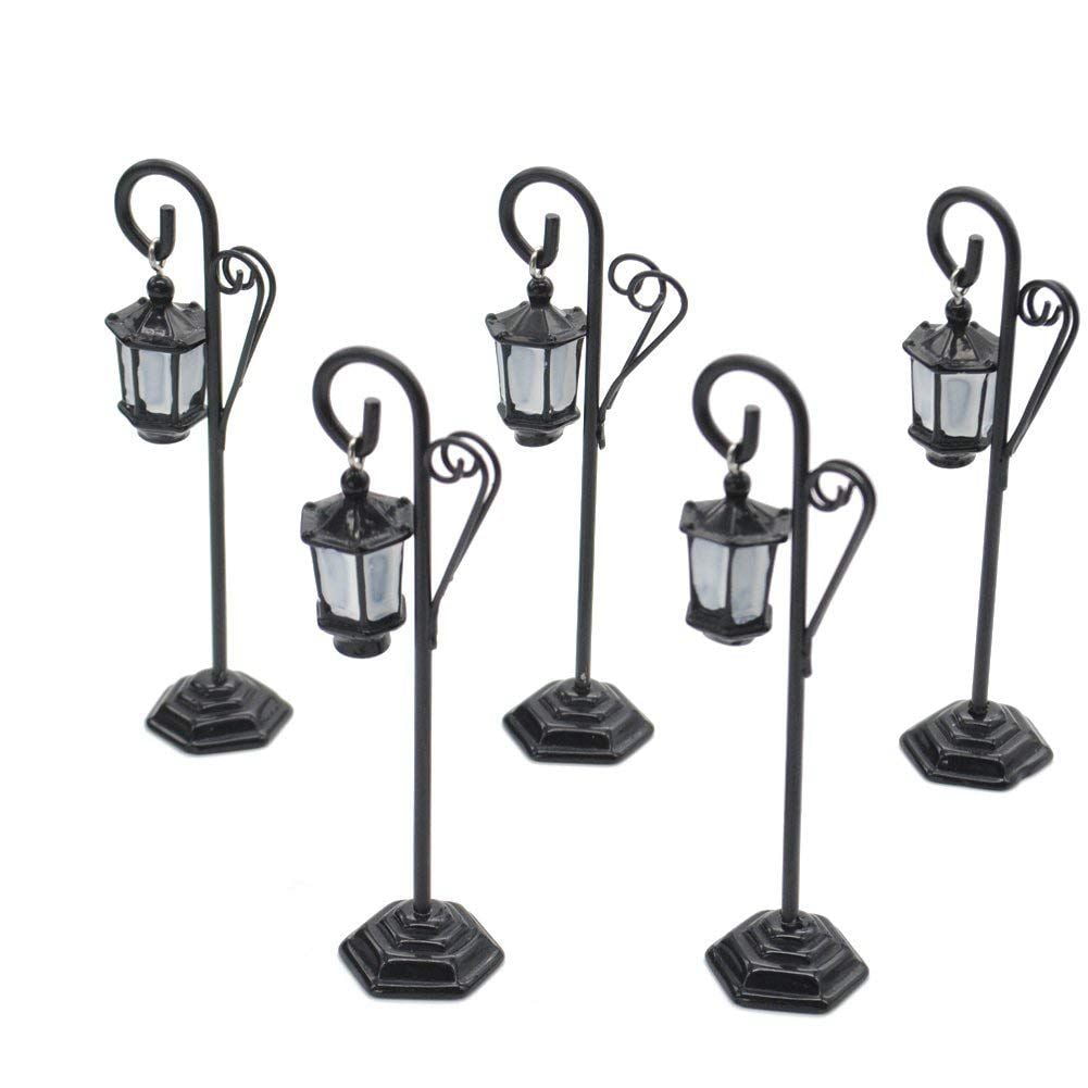 5 PCS Streetlight Shape Wedding Party Reception Place Card Holder