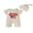 Apricot, variant on Cenuakty Baby 3M 6M 12M Boy Independence Day Jumpsuit Short Sleeve Round Neck Letter Flag Embroidery Romper with Hat