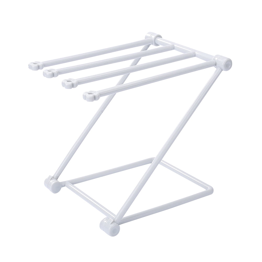 Foldable Drying Rack Shelf Kitchen Towel Cloth Storage Organizer Holder Rack New 