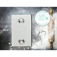 thumbnail image 4 of Disney 100% Cotton Kitchen Towels, 2 Pack, 16 x 28 Inches - Minnie & Mickey Kissing, 4 of 7