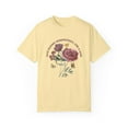 thumbnail image 2 of Comfy Love Blooms Unexpectedly Like A Rose T-shirt with Pink Lettering, 2 of 5