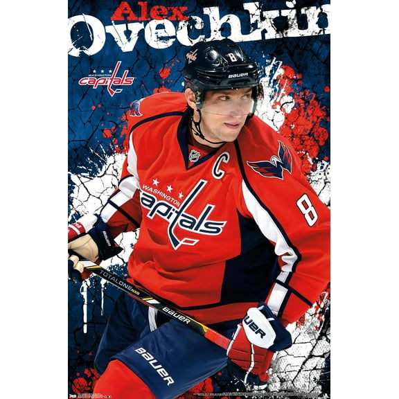 NHL Washington Capitals - Alex Ovechkin 13 Wall Poster, 22.375" x 34"