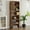 Brown, variant on Bapipro Bookcase and Bookshelf, Floor Standing 6-Tier High Bookshelf, Display Storage Rack, Home Decorative Furniture, Suitable for Home Offices, Living Rooms, and Bedrooms,Black