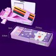 thumbnail image 1 of Keys Multifunctional Deformed Astronaut Pencil Case Secret Device Pen Bag Large Capacity Double Sided Stationery Box Boys, 1 of 1