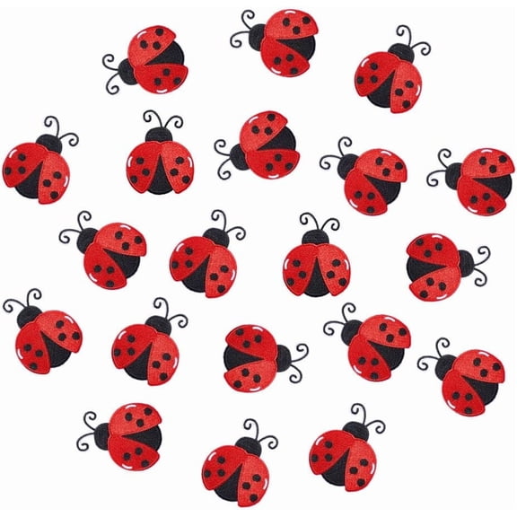 20pcs Lady Patches Iron On/Sewing Patches Embroidery Sew on Cloth Patches Appliques Repair Patches Creative Craft