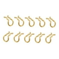 thumbnail image 4 of Almencla 10 Pieces Brake Pad Cotter Pin Calipers Fixing Snap Sp Clips Clamps Gold, 4 of 8