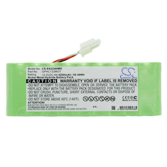 Battery for Bionet EKG3000 FC1400 TwinView FC-1400 GPHC132MOT CS-EKG300MD 4200mA
