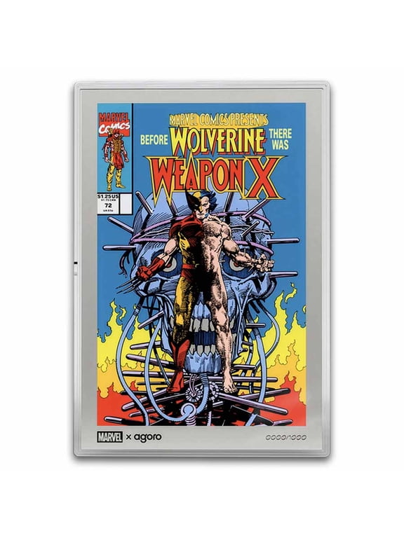 Collectible 2026 Niue 1 oz Silver $2 Marvel Comics: Wolverine Weapon X #72