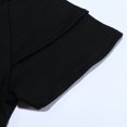 thumbnail image 4 of BYHONG Girl's Casual Short Sleeve Crew Neck Plain T Shirts, Girls Tank Tops Black XXL, 4 of 9