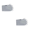 thumbnail image 3 of Wweixi Golf Sunscreen Finger Glove Ice Silk Portable Elastic ightweight Material Left Grey M 2Set, 3 of 6