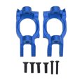 thumbnail image 3 of Caster Block, High Strength Standard Design Aluminium Alloy RC Car C Hub 1/10 2Pcs Abration Reduction  For Rock Rey Red,Dark Blue,Silver, 3 of 8