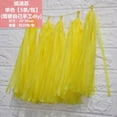 thumbnail image 1 of Nvzi Guirnalda de borlas de color amarillo limón, 25 unidades, guirnalda de borlas de papel de seda para decoración de fiestas, cumpleaños, bodas, baby shower, decoración de mesa, 1 of 4