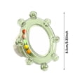 thumbnail image 3 of Bird Cage Mirror Toy with Rotating Bell Beads Interactive Parrot Chewing Toy Bird Playground Easy Mount Hanging Parrot Cage Accessory for Budgies Lovebirds Conures Cockatiels, 3 of 4