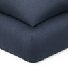 Calvin Klein Harrison Twin Fitted Sheet in Indigo