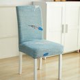 thumbnail image 3 of Funda extraíble para silla de comedor lavable, funda protectora para sofá, funda para silla con estampado de tela de licra Zhivalor  CPB-YY599-2, 3 of 5