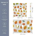 thumbnail image 2 of Yayeee Toggle Light Switch Wall Plate 2-Gang 4.56"x4.48" Decorative Outlet Cover, Yellow Leaves, 2 of 7