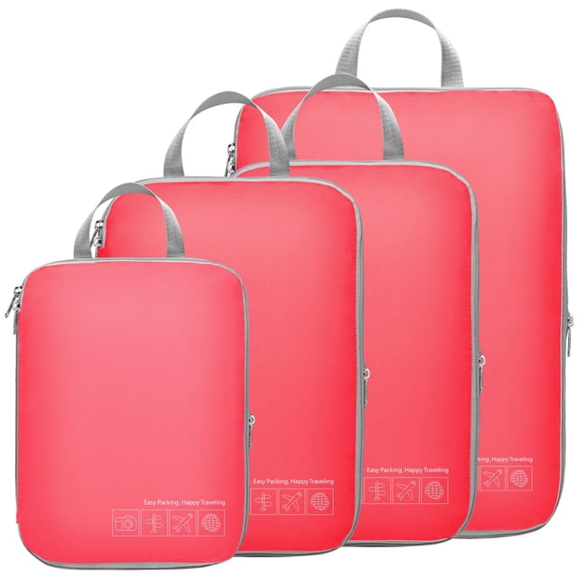 Cubos de embalaje de compresión Cambond Travel, paquete de 4, sandía