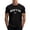 Black, variant on Shirts For Men Fashion Raglan Sleeve Letter Print Short Sleeve Crew Neck Graphic Trend Bottoming Shirt