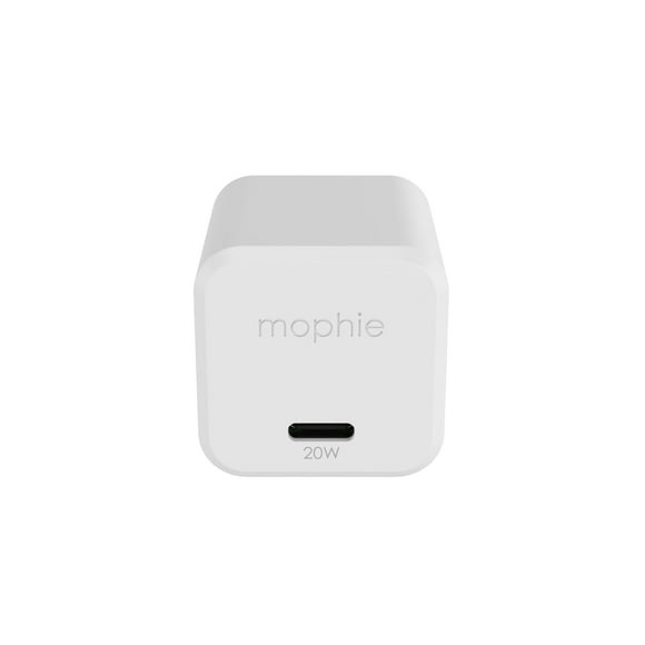 Cargador Mophie Speedport 20 USB-C 20W para MacBook Pro 13 - Blanco