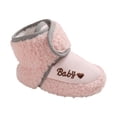 thumbnail image 4 of Para Bebé Recién Nacido, Suela Suave Y Cálida, Para El Invierno, Para Niños Y Niñas, Color Rosa, 12 Cm Rosa 12cm, 4 of 9