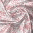 thumbnail image 5 of Ambesonne Floral Valance Pack of 2, Monochrome Simplistic Floral, 42"X12", Pale Pink and White, 5 of 5