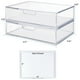 thumbnail image 5 of Cajones organizadores apilables StorI STAX Clear (juego de 2), 5 of 8