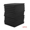 24pcs Acoustic Panels Sound Proofing Foam Sheet With Adhesive Backing