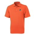 thumbnail image 2 of Men's Cutter & Buck Orange Durham Bulls Big & Tall Virtue Eco Pique Recycled Polo, 2 of 3