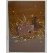 Disney Parks Bambi by Martin Hsu Postcard Wonderground Gallery New
