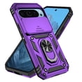 thumbnail image 2 of Fashion Case with Holder Stander Kickstand Drop Resistant Shockproof Case For Google Pixel 9 Pro (6.3inch) /  For Google Pixel9 (6.3inch), 2 of 9