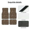 thumbnail image 4 of Fuzoiu Coffee pots Print Carpet Floor Mats for Car,Car Foot Mat Set,Universal Fit 4 Piece Mat Pad Set,Fits Most Cars Trucks Vans Sedans SUV Auto Carpet Mat Se, 4 of 7